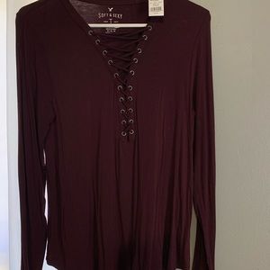 American Eagle Long Sleeve Shirt